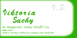 viktoria suchy business card